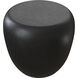 Iolite 21.75 X 21.5 inch Black Outdoor End Table
